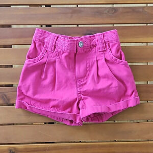Carter's Baby Girl Pink Cotton Shorts 6M